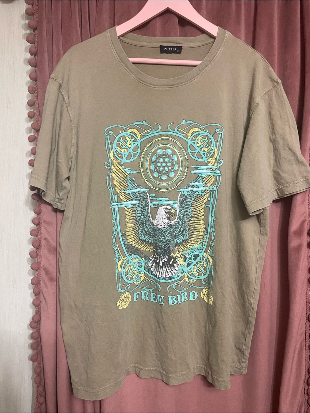 Free Bird Graphic Zutter Tee